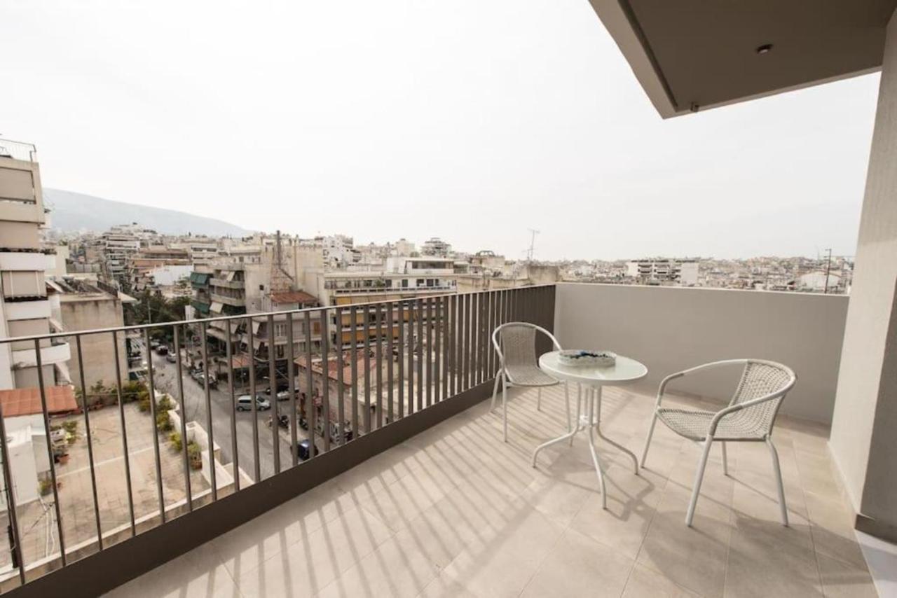 Brand-New Flat With A City View Афины Экстерьер фото